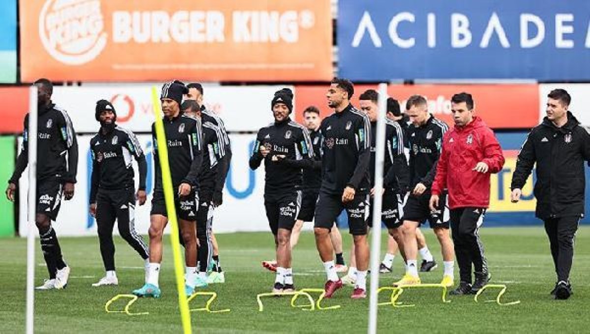 Beşiktaş Trabzonspor maçı hazırlıklarını sürdürdü