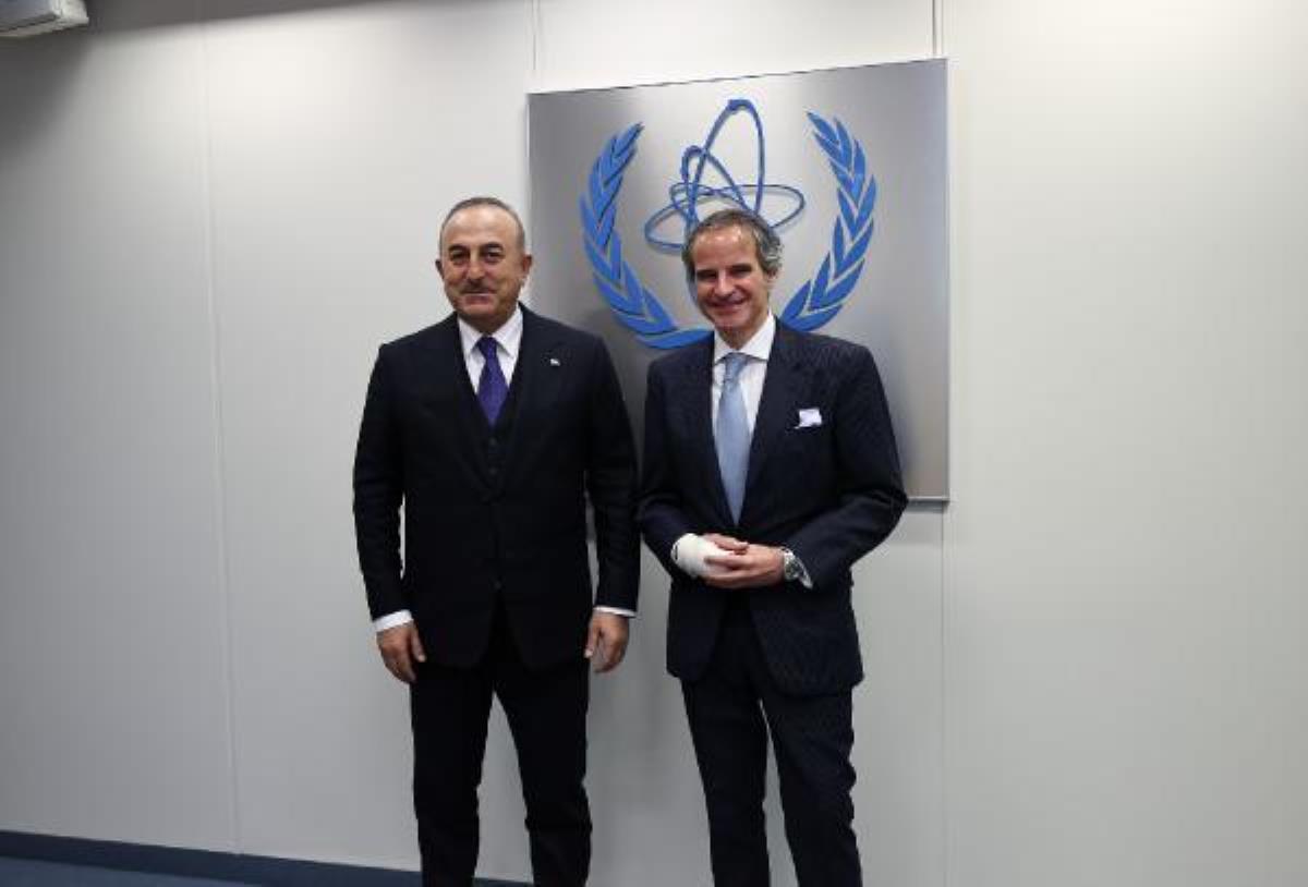 Çavuşoğlu, IAEA Yöneticisi Rafael Grossi ile görüştü