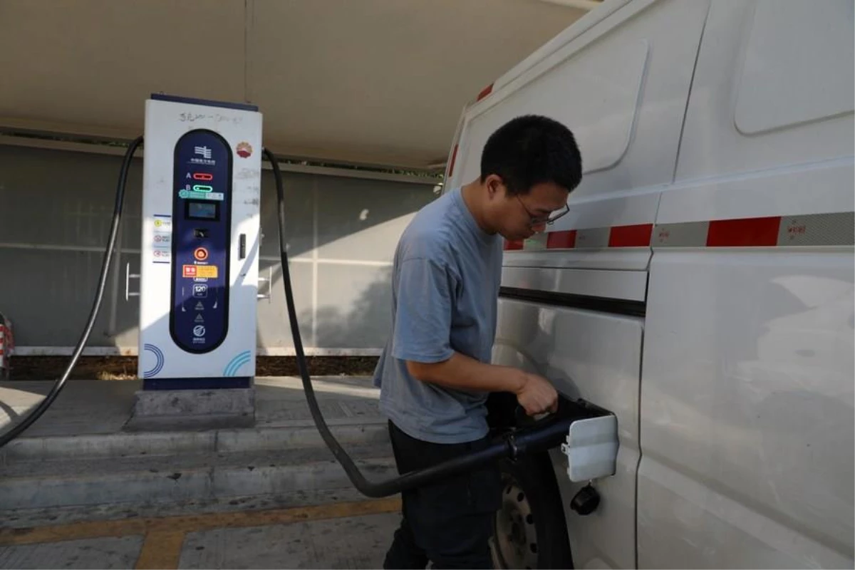 Çin'de Birinci Çeyrekte Elektrikli Araç Şarj Noktaları Sayısında Artış Kaydedildi