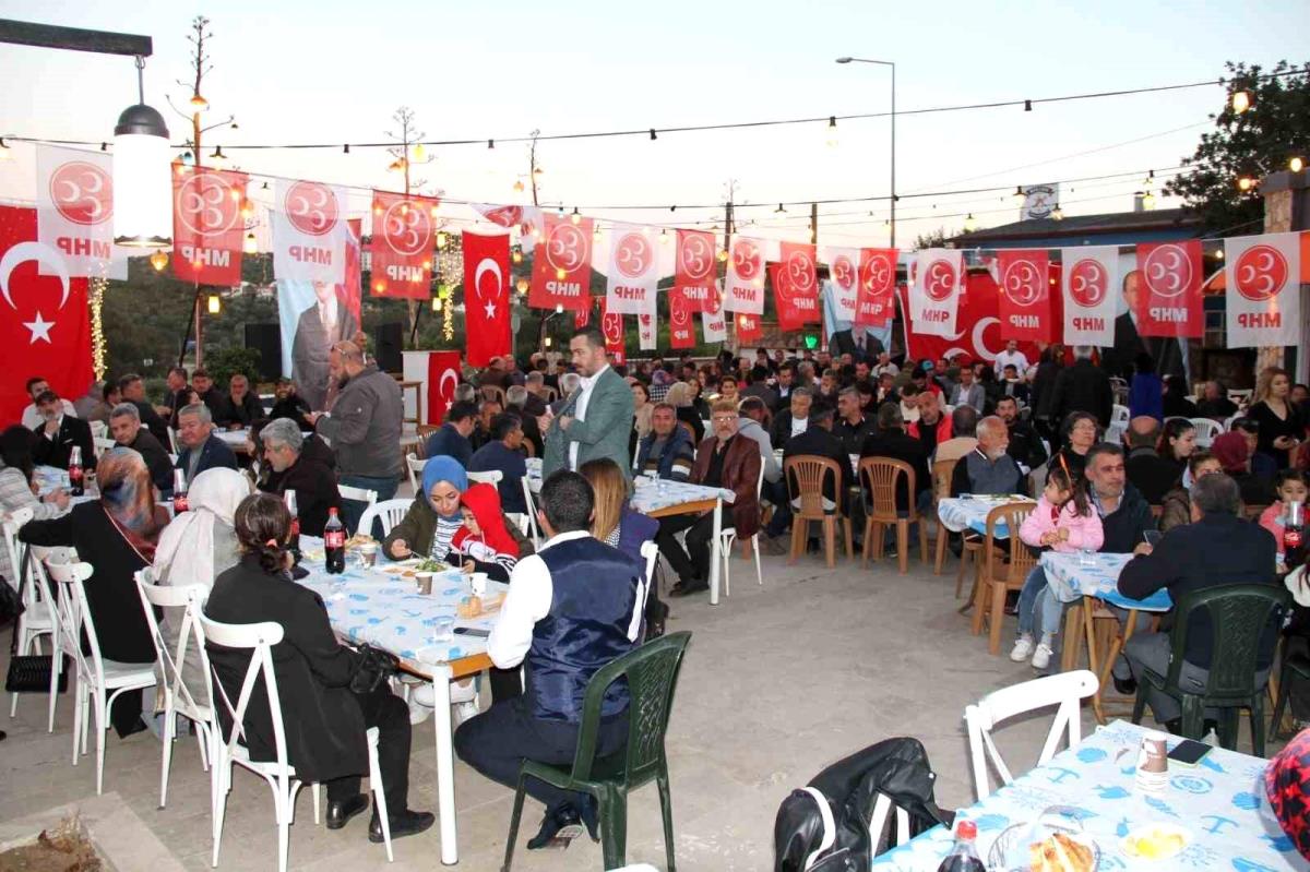 Datça'da MHP'den milletvekili tanıtımı ve iftar yemeği