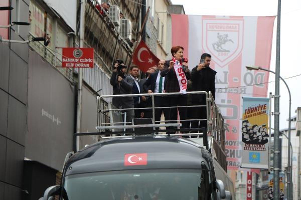 Meral Akşener Samsun'da konuştu: 'Erdoğan hürmetle yolcu edilecek, Kılıçdaroğlu cumhurbaşkanı olacak'