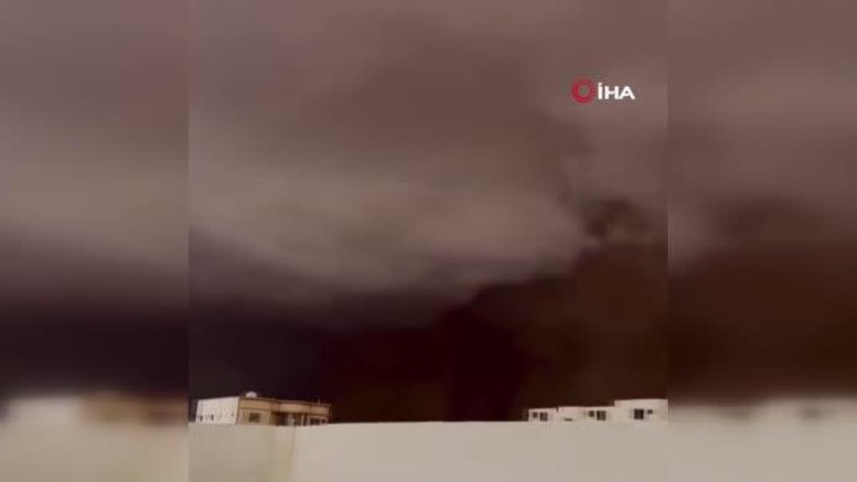 Suudi Arabistan'da harika hücre bulutu görüldü