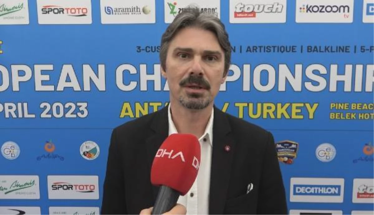Türkiye, Avrupa Bilardo Şampiyonası'nı başkan tamamladı