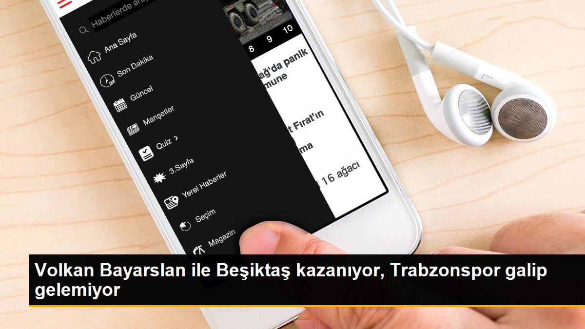 Volkan Bayarslan ile Beşiktaş kazanıyor, Trabzonspor galip gelemiyor