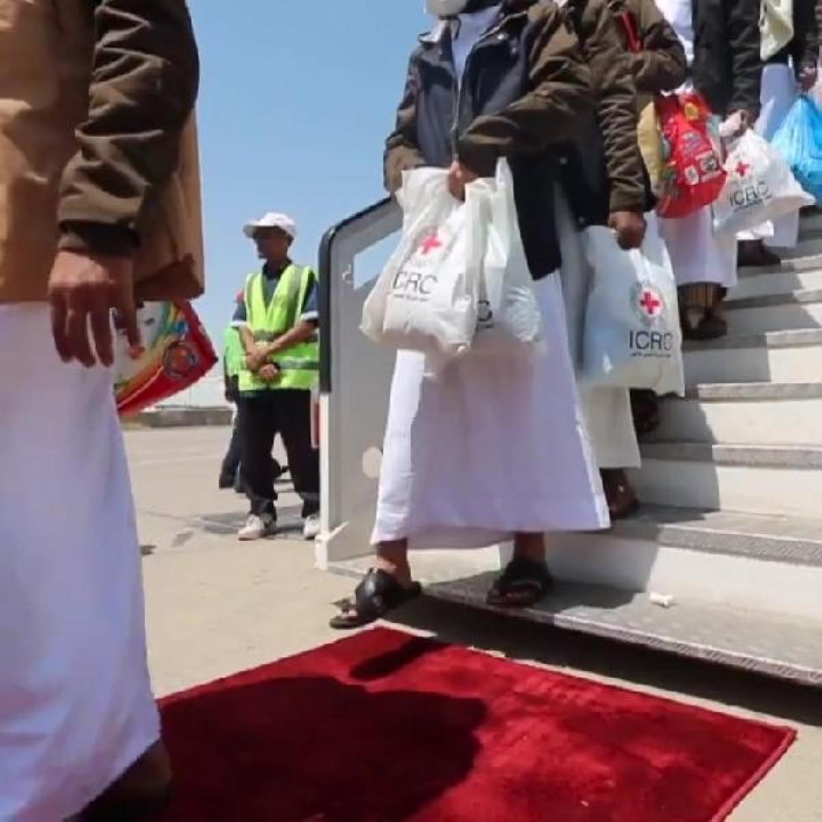 Yemen'deki Tutukluların Meskenlerine Dönüşü Başladı