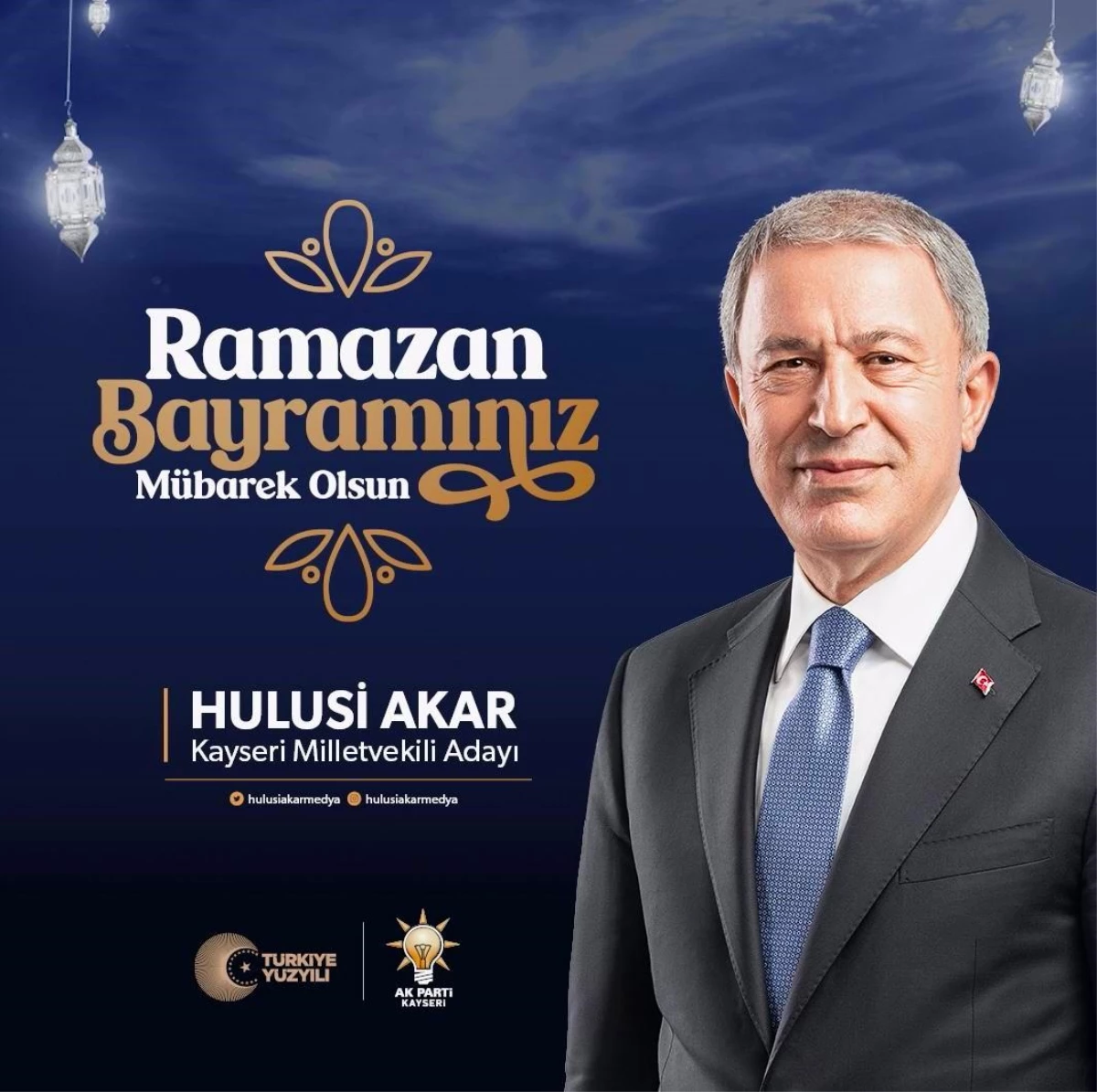 AK Parti Kayseri Milletvekili Adayları ve Vilayet Lideri Ramazan Bayramı İletisi Yayımladı