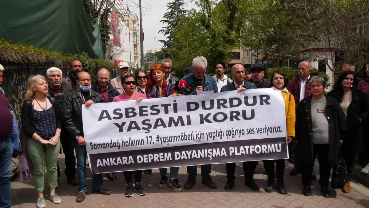 Ankara Sarsıntı Dayanışma Platformu'ndan 'Moloz' Protestosu: "Çalışanların ve Etrafın Güvenliği Alınmadan, Moloz Kaldırma Sürecinin Derhal...