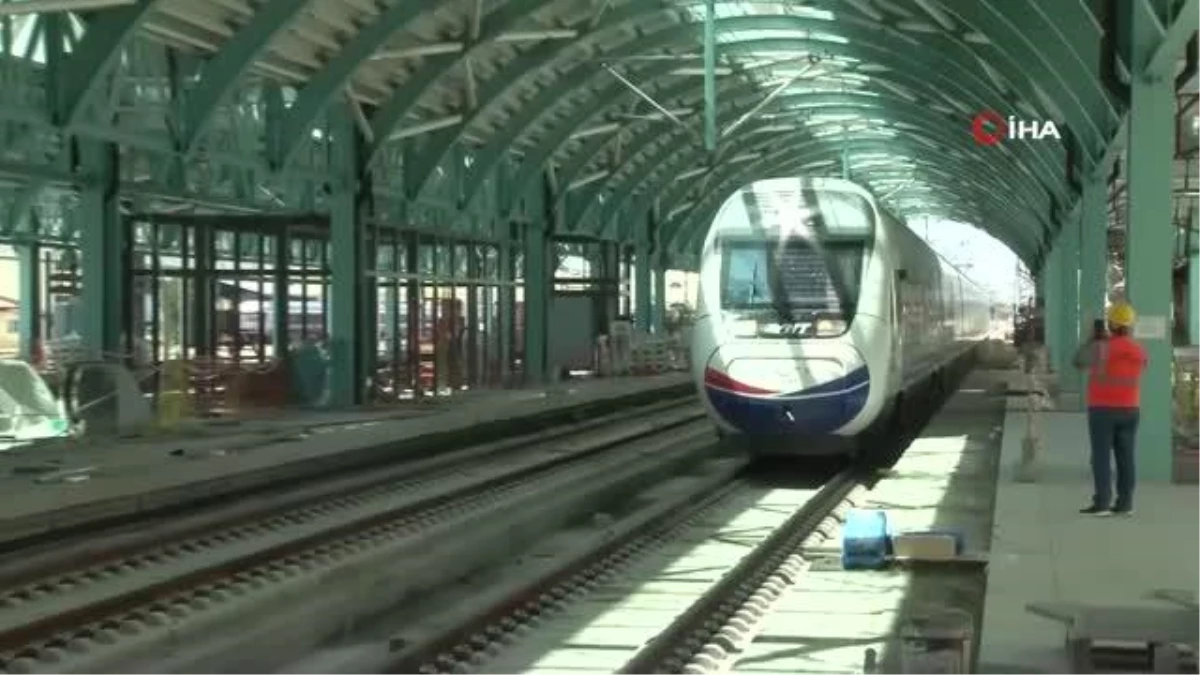 Ankara-Sivas Yüksek Süratli Tren Çizgisi Açıldı