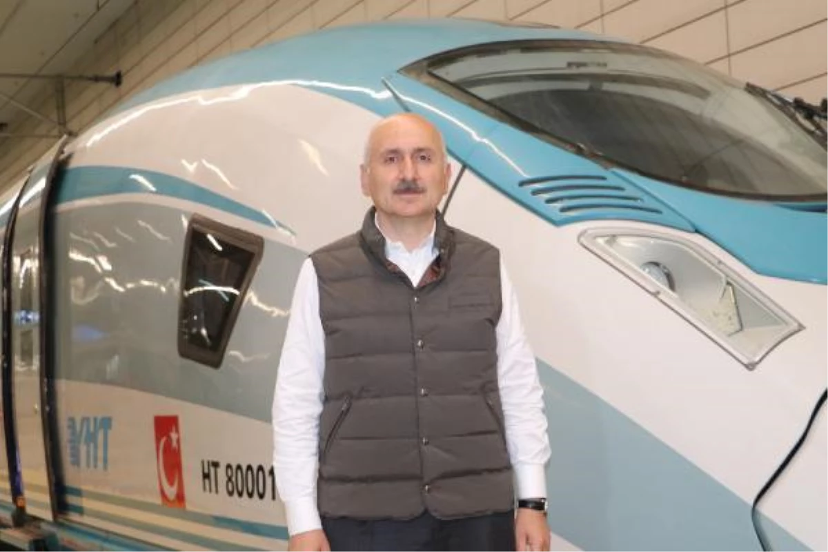 Bakan Karaismailoğlu: Yarın, Ankara-Sivas Süratli Tren Sınırı'nı açıyoruz