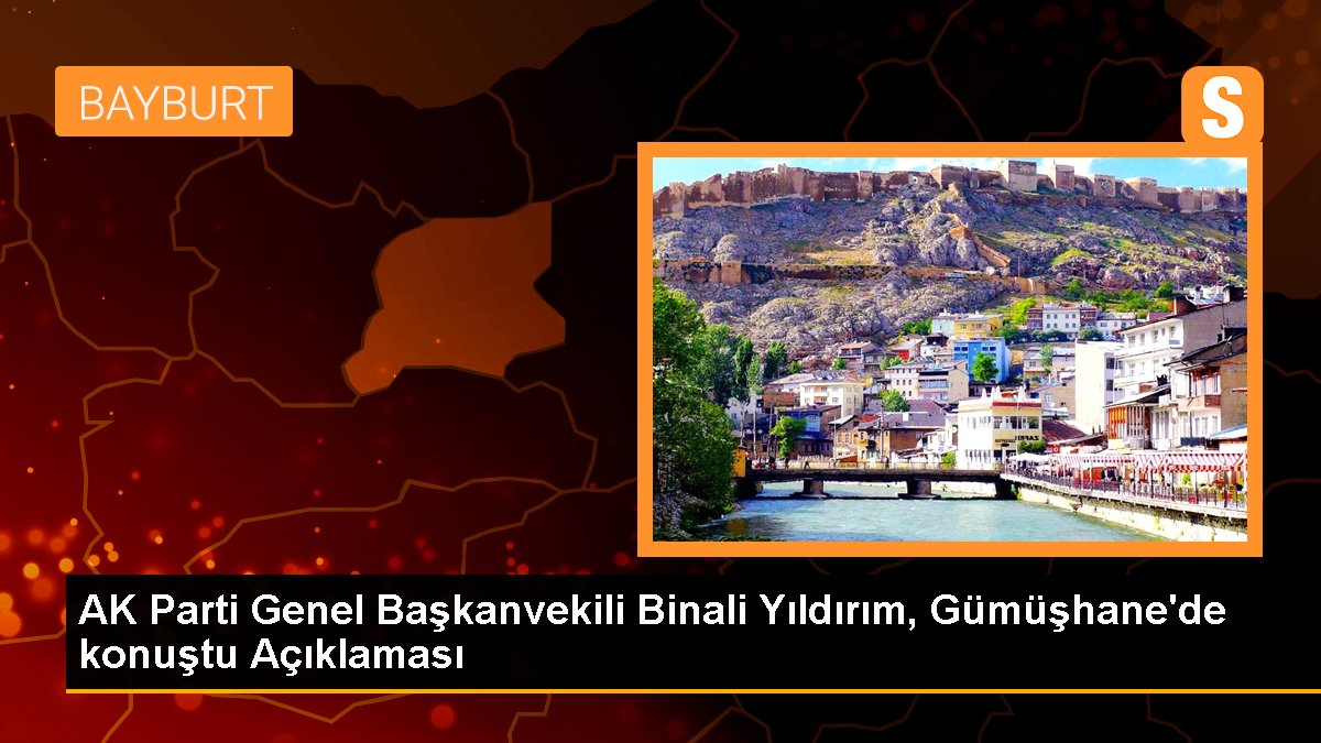 Binali Yıldırım: Zigana Tüneli Trabzon'u Gümüşhaneye komşu kapısı yapacak