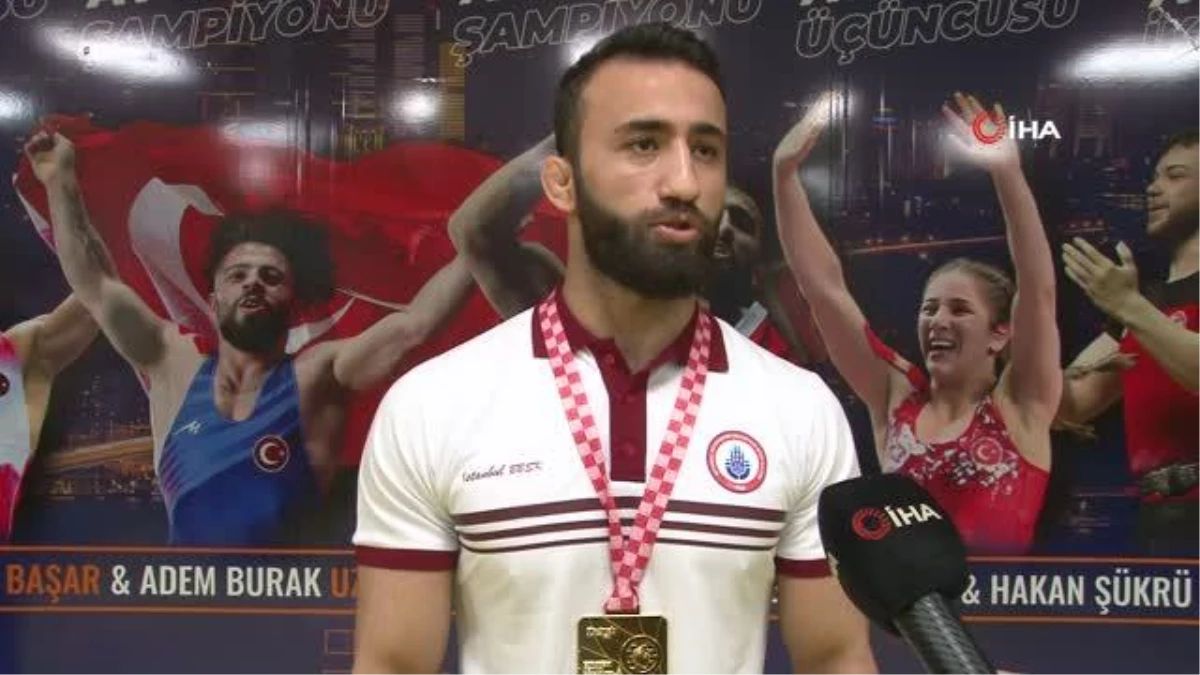 Burhan Akbudak: "Dünya şampiyonasında da gayem altın madalya"