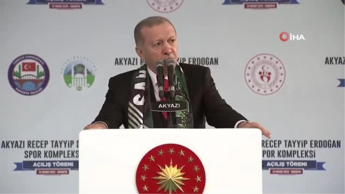 Cumhurbaşkanı Erdoğan: "TCG Anadolu uçak gemimizi İzmir'e uğurlayacağız. İnşallah oradan farklı iletiler vereceğiz"