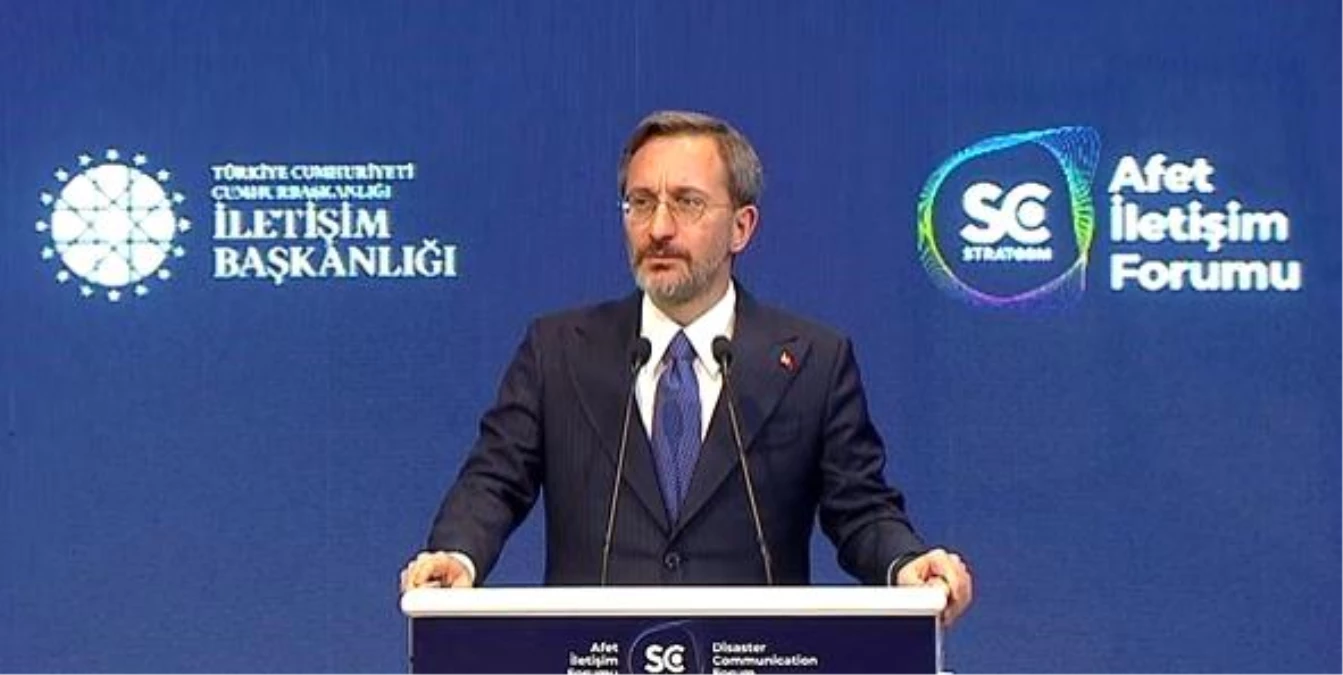 Cumhurbaşkanlığı Bağlantı Lideri Fahrettin Altun, Stratcom Afet İrtibatı Forumuna Katıldı