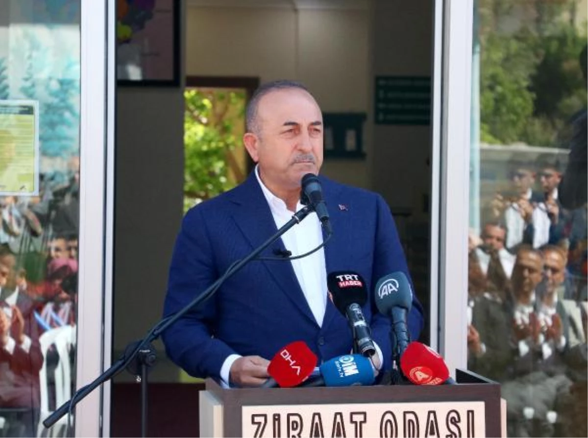 Dışişleri Bakanı Mevlüt Çavuşoğlu Alanya'da Konuştu