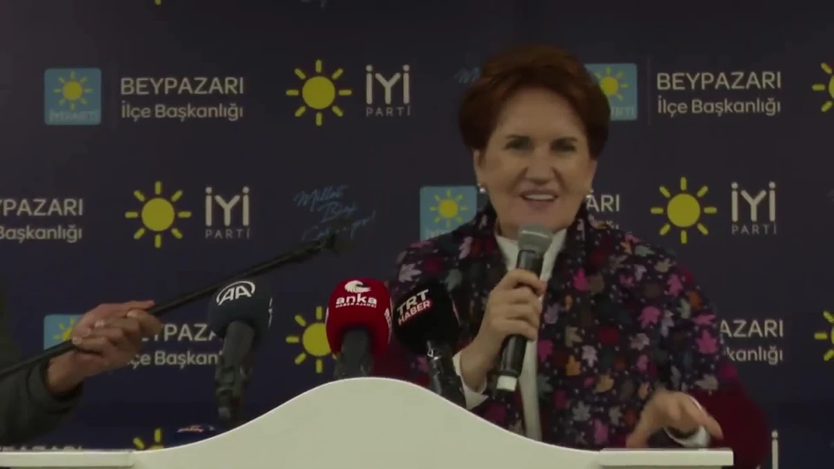 DÜZGÜN Parti Genel Lideri Meral Akşener: 'Ben bu türlü bir devir hiç yaşamadım'