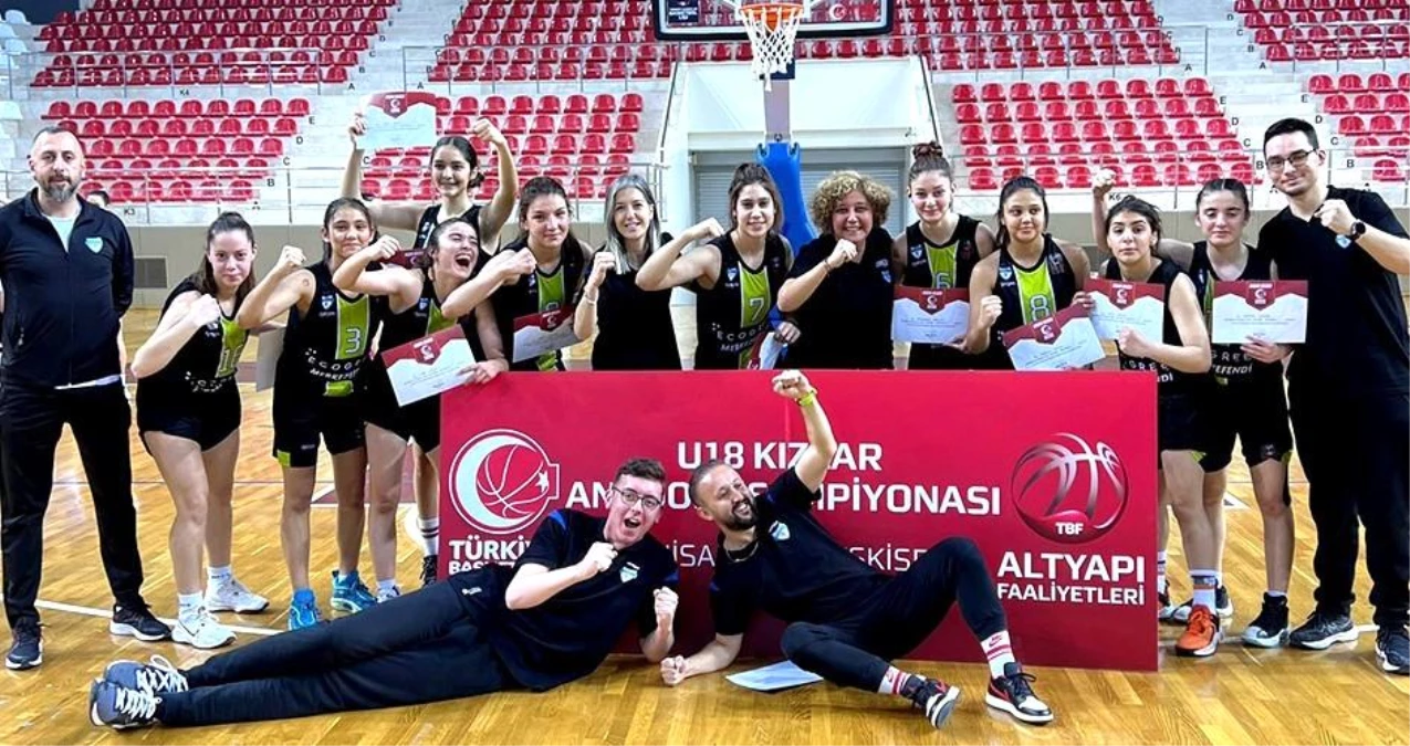 Ecogreen Merkezefendi Basketbol Kadrosu Türkiye Şampiyonasına Gitmeye Hak Kazandı