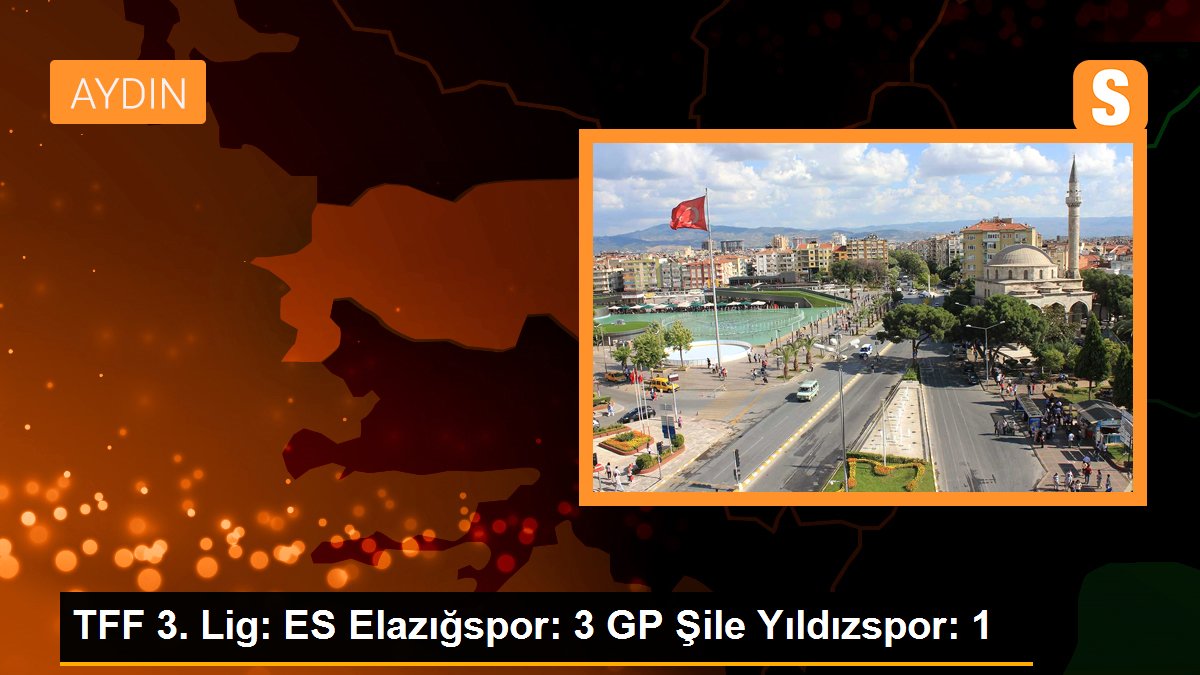 ES Elazığspor, GP Şile Yıldızspor'u 3-1 mağlup etti