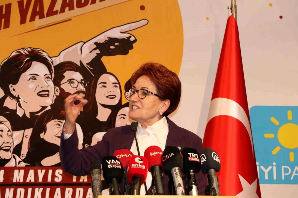 GÜZEL Parti Genel Lideri Meral Akşener, Vanda Seçmeni Velinimet Olarak Görüyor