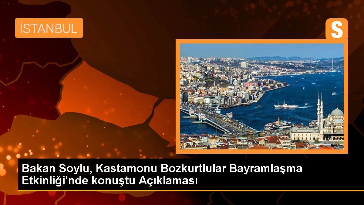İçişleri Bakanı Soylu, Kastamonu Bozkurt'taki çalışmaları ve Hakkari ziyaretini anlattı