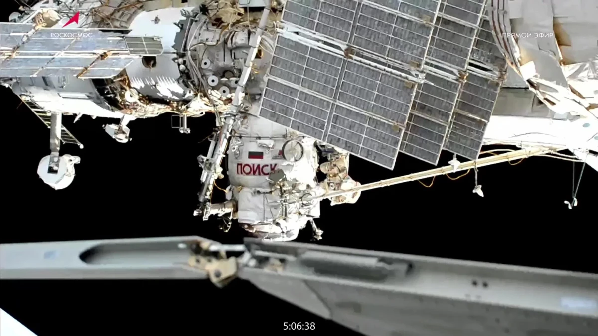 İki Rus Kozmonot Uzay Yürüyüşü Gerçekleştirdi