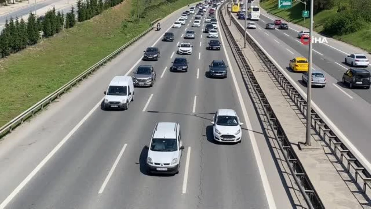 İstanbul'da Bayram Trafik Yoğunluğu Yüzde 71'e Ulaştı