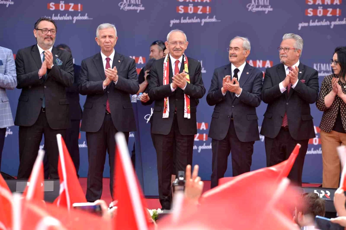Kılıçdaroğlu ve Yavaş Eskişehir'de miting yaptı