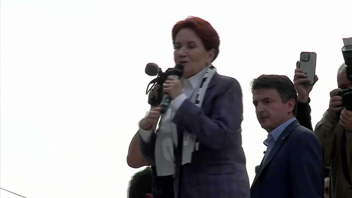 Meral Akşener, Cumhurbaşkanı Erdoğan'a karşılık verdi