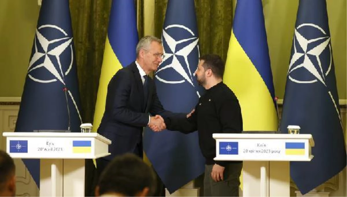 NATO Genel Sekreteri Ukrayna Devlet Lideri ile görüştü