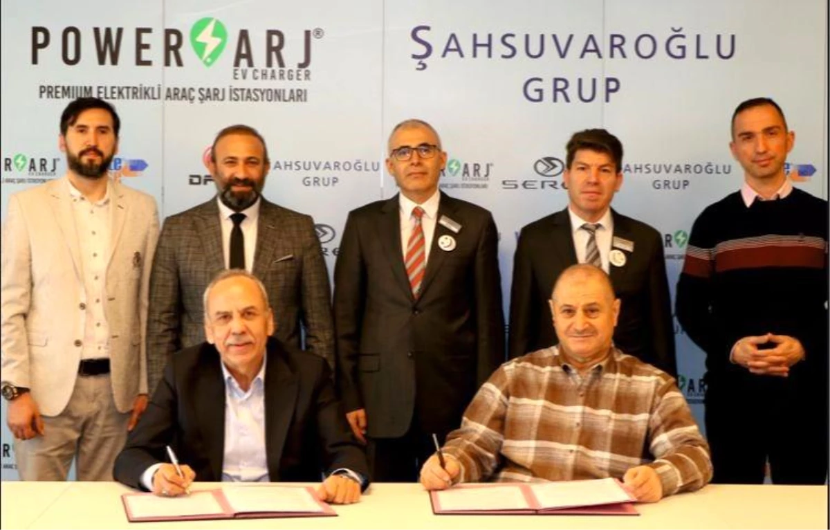 Powerşarj, Şahsuvaroğlu Grup'a 12 tesisine yüksek süratli şarj istasyonu kuruyor