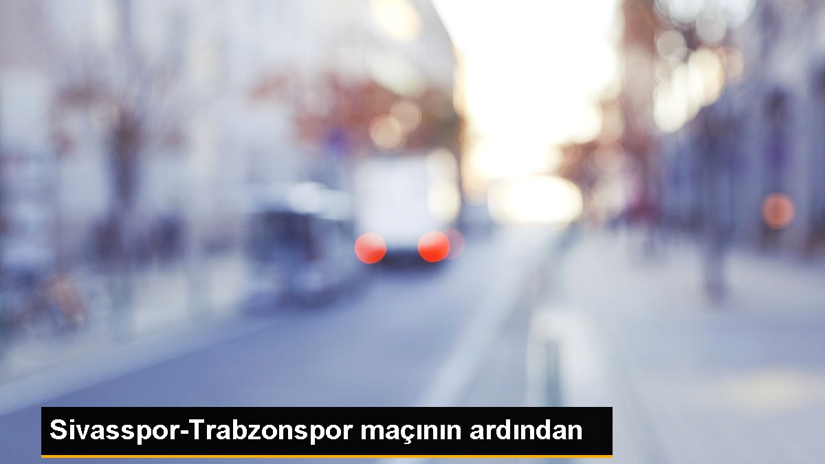 Sivasspor teknik yöneticisi İstek Çalımbay: 'Trabzonspor maçı bizim için önemliydi'
