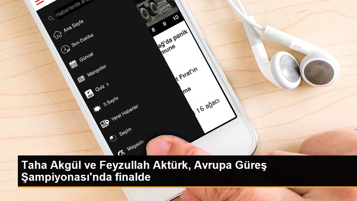 Taha Akgül ve Feyzullah Aktürk, Avrupa Güreş Şampiyonası'nda finalde