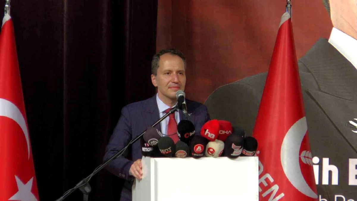 Tekrar Refah Partisi Genel Lideri Fatih Erbakan Kayseride Konuştu