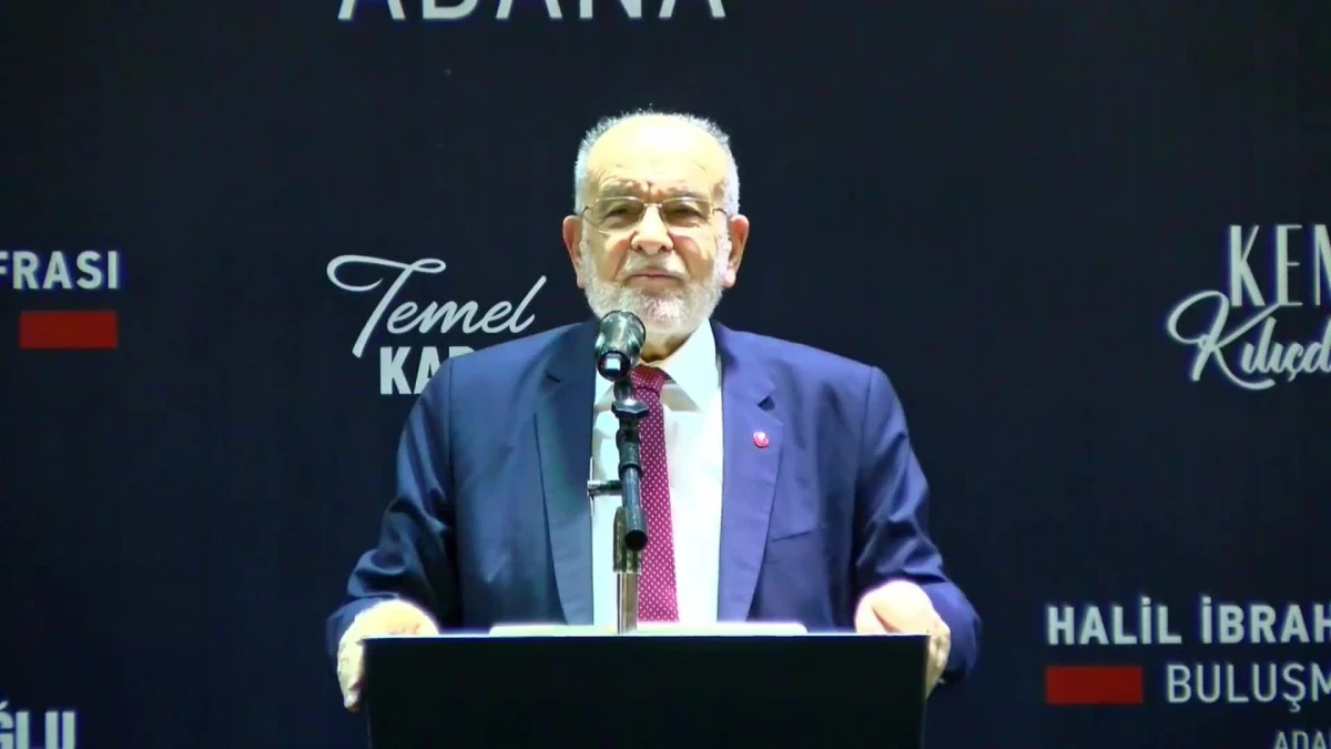 Temel Karamollaoğlu: Bu Felaket Devrinde Tarihi Bir Seçime de Gidiyoruz.