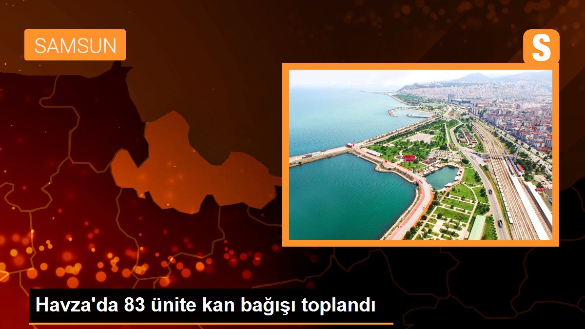 Türk Kızılayı Havza'da Kan Bağışı Çalışması Tamamlandı