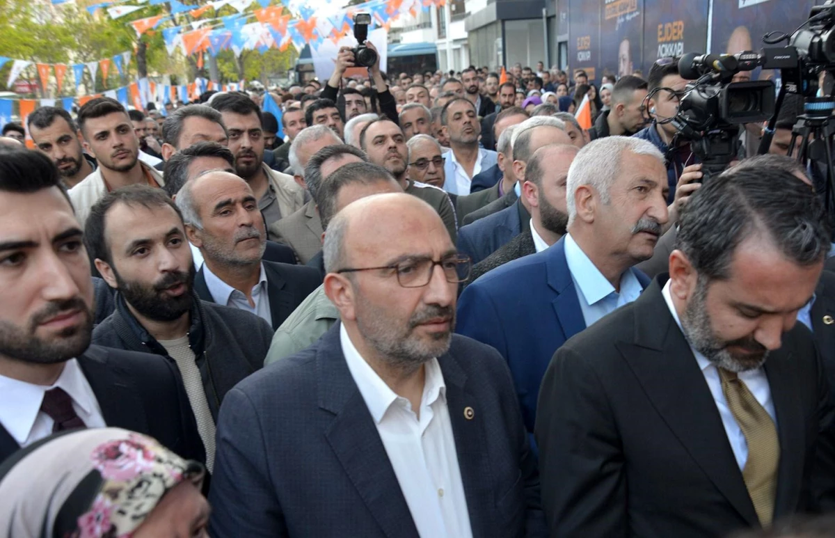 AK Parti Genel Merkez Teşkilat Koordinatörü Ejder Açıkkapı Elazığ'da gayret daveti yaptı