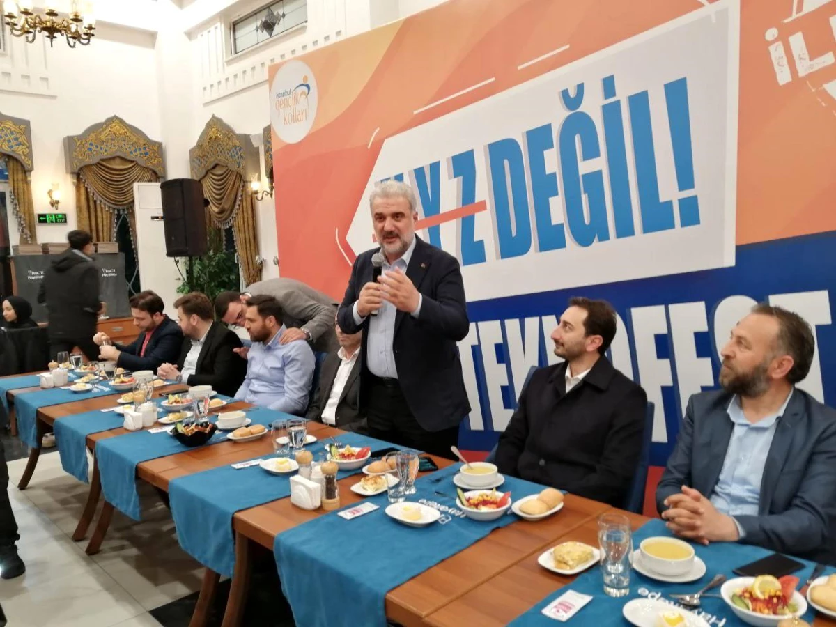 AK Parti İstanbul Vilayet Lideri Kabaktepe: Türkiye dünyanın birinci 3 ülkesi ortasına girecek