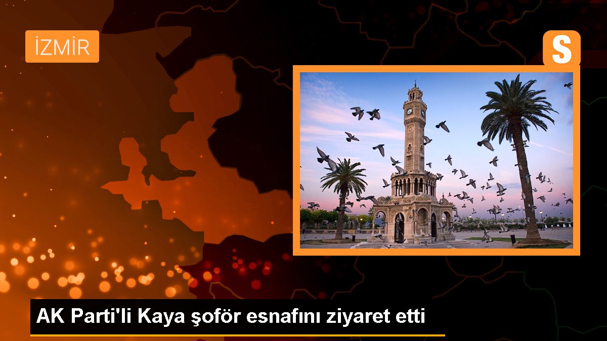 AK Parti İzmir Milletvekili Mahmut Atilla Kaya esnafa dayanaklarını sürdürüyor
