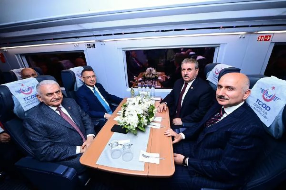 Ankara-Sivas süratli treni bugün birinci seferini gerçekleştirdi