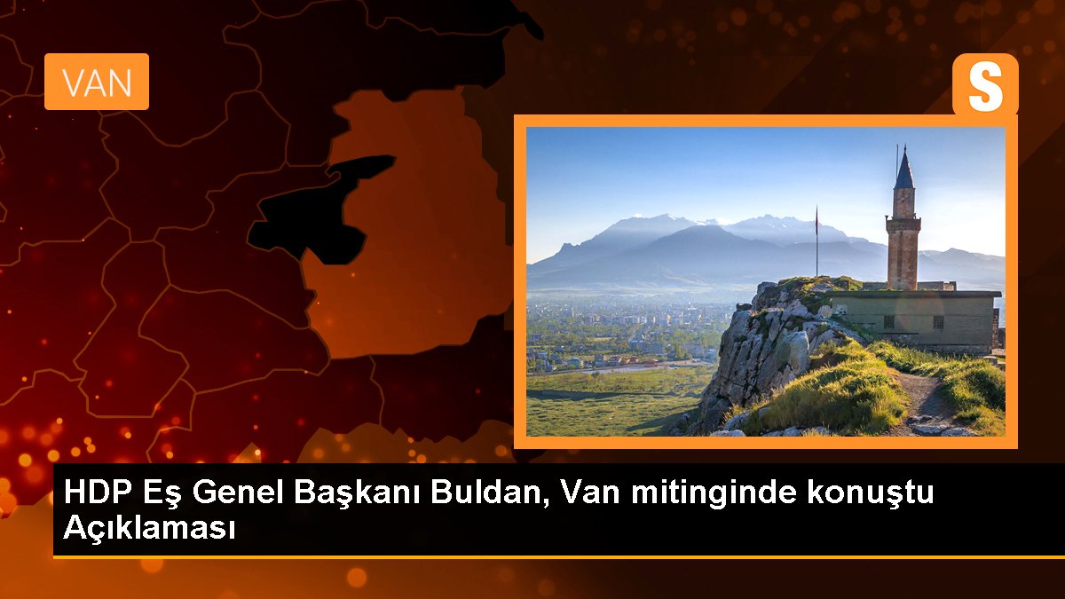 HDP Eş Genel Lideri Pervin Buldan: Biz Bayanlar Bu Ülkeyi Yönetmeye Talibiz