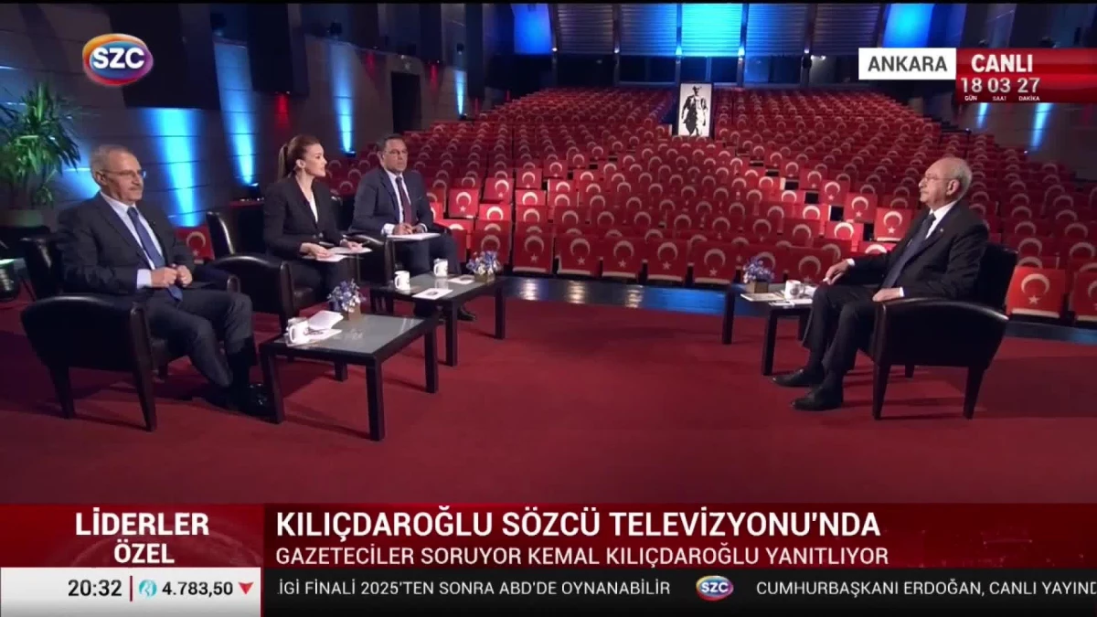Kılıçdaroğlu: "Birinci Çeşitte Bu İş Bitecek, Ben Bu Ülkenin Gençlerine Güveniyorum, Seçimin Yazgısını Belirleyecek Olan Gençler"