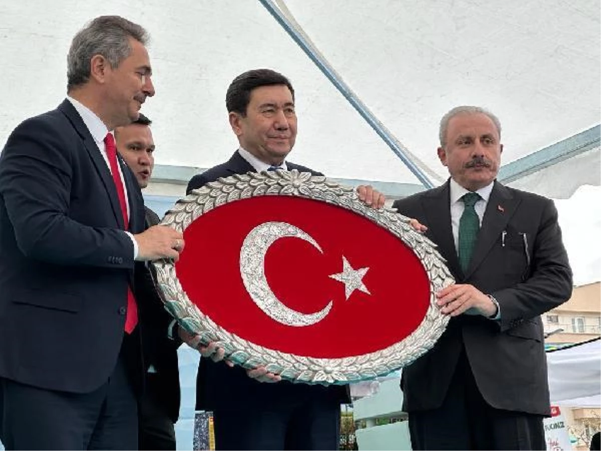 TBMM Lideri Mustafa Şentop, Türkiye-Kazakistan Dostluk Parkı açılış merasimine katıldı