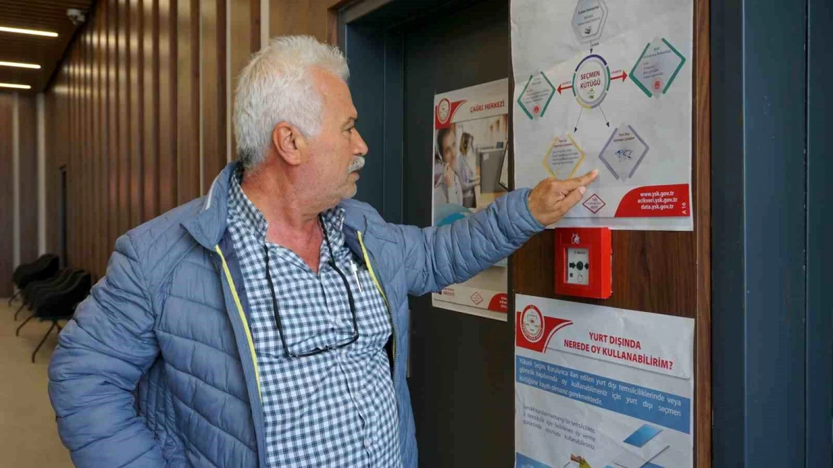 Trakya'daki hudut kapılarında yurt dışı seçmenleri için oy verme hazırlıkları tamamlandı