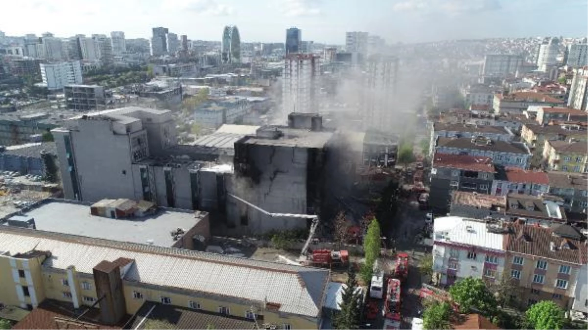 AKİT Medya Kümesi binasında yangın 17 saat sonra söndürülemedi