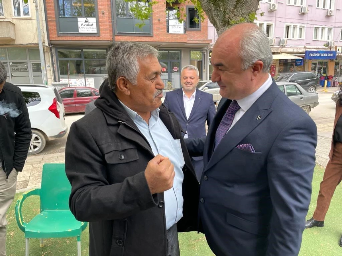 MHP Denizli Milletvekili Adayı Yusuf Garip Çivril'de Hemşehrileriyle Buluştu