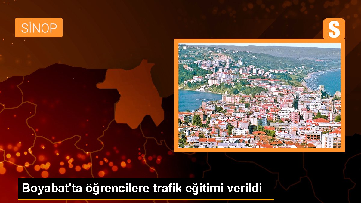 Sinop'ta öğrencilere temel trafik eğitimi verildi