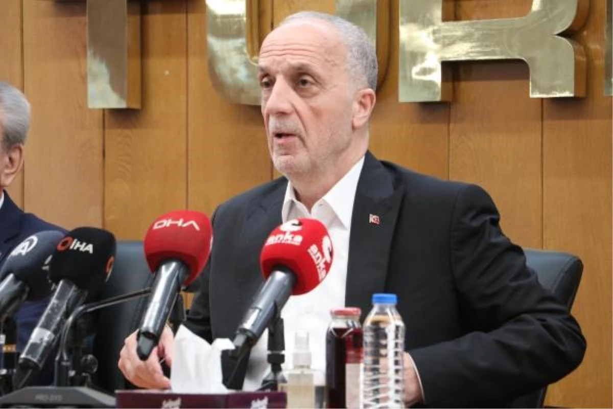 TÜRK-İŞ Genel Lideri Atalay: Dilek etmediğimiz bir sayı olursa bu işin içinde olmayız