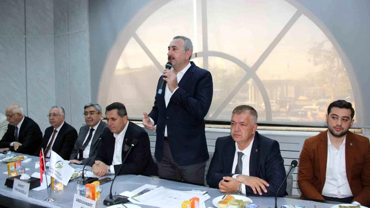 AK Parti Gaziantep Milletvekili Adayları GTB'yi Ziyaret Etti