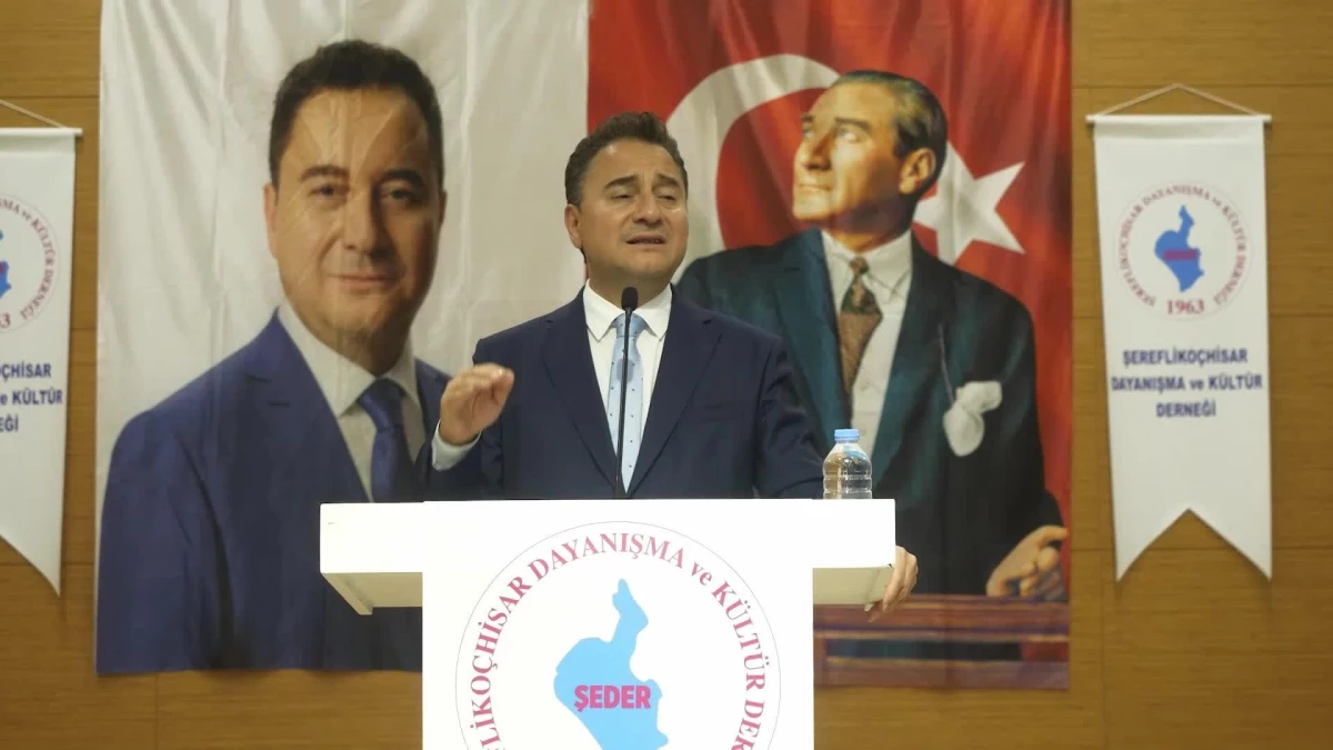 Ali Babacan: 'Bay Kemal'in kelamından dönmeyeceğini bildiğimiz için onu ortak cumhurbaşkanı adayı yaptık'