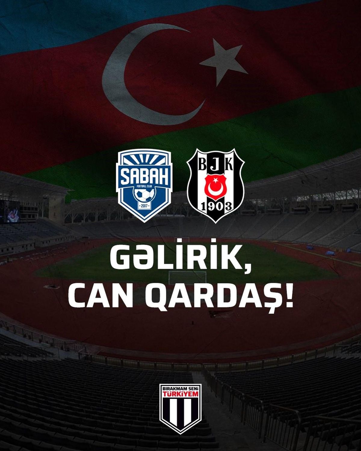 Beşiktaş, Azerbaycan grubu Sabah FC ile depremzedelere dayanak için dostluk maçı yapacak