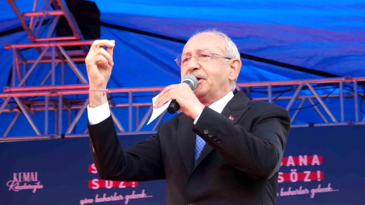 CHP Genel Lideri ve Millet İttifakı Cumhurbaşkanı Adayı Kemal Kılıçdaroğlu Açıklaması